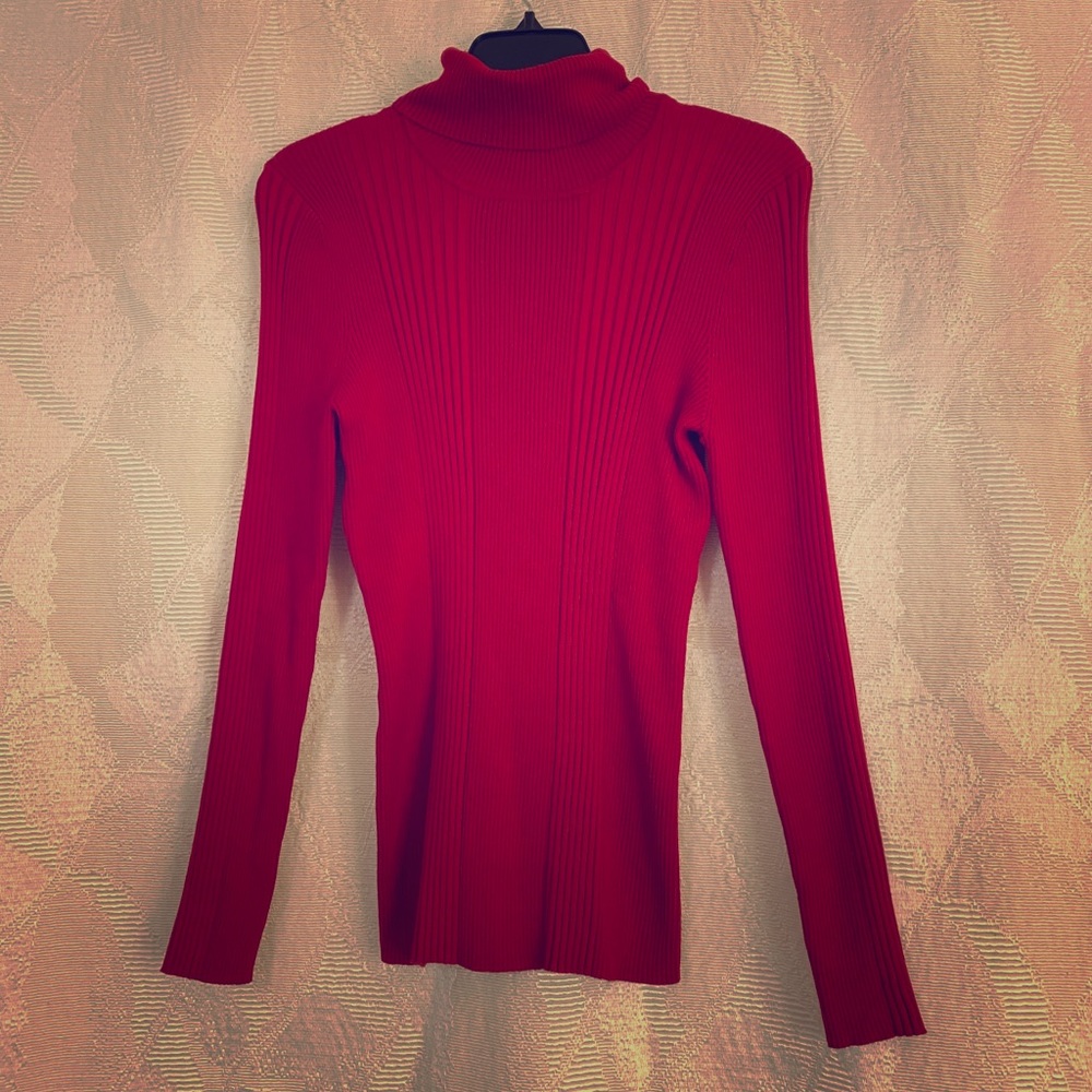 Red Turtleneck United States Sweaters size Medium